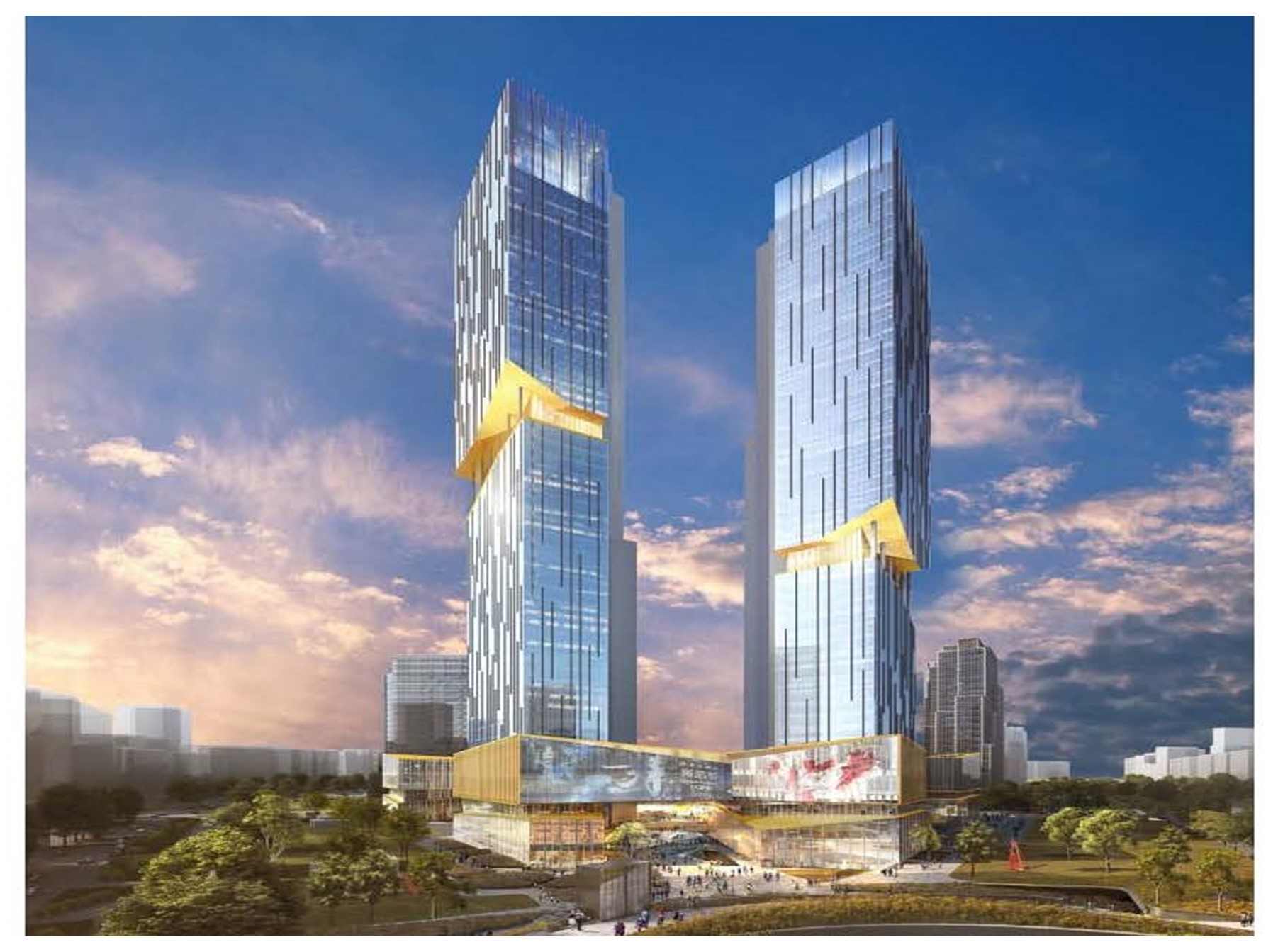 Shangpu Lingshi - Twin Towers