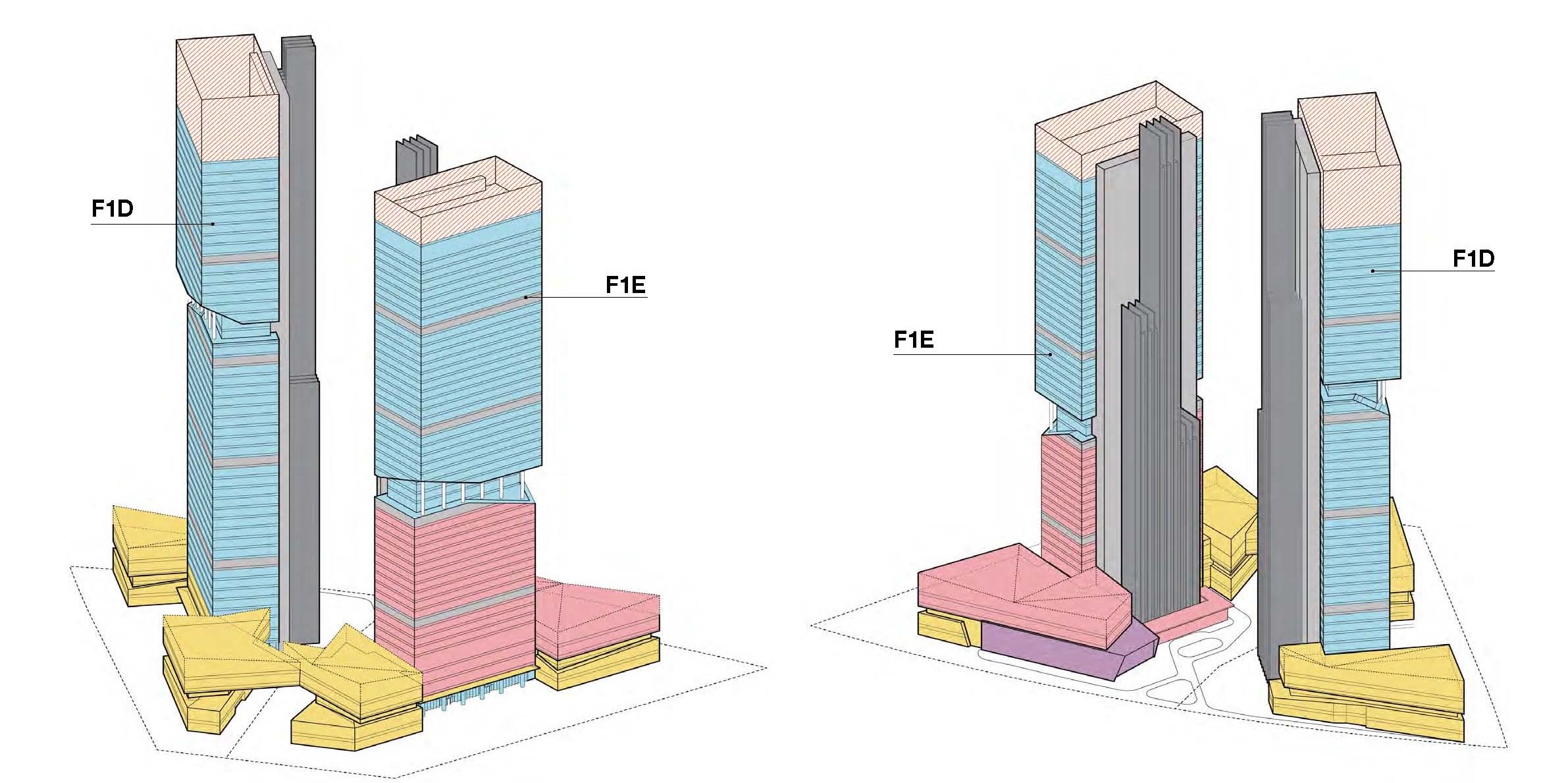 Shangpu Lingshi - Twin Towers